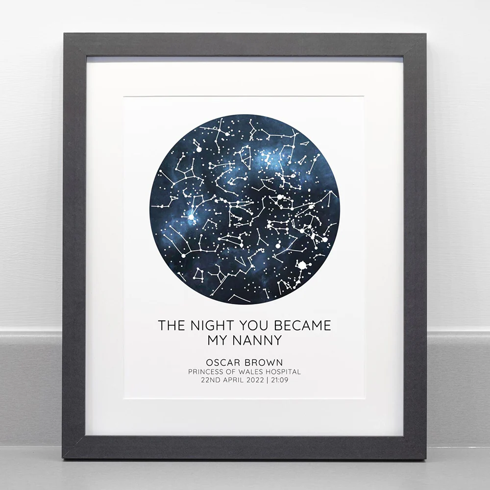 The Stars On The Night You Became My Mother Personalized Picture Frame Mother's Day, Father's Day Gift HA75 920862 - Image 3