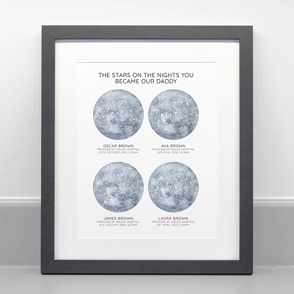 The Stars On The Night You Became My Mother Personalized Picture Frame Mother's Day, Father's Day Gift HA75 920862 - Image 8
