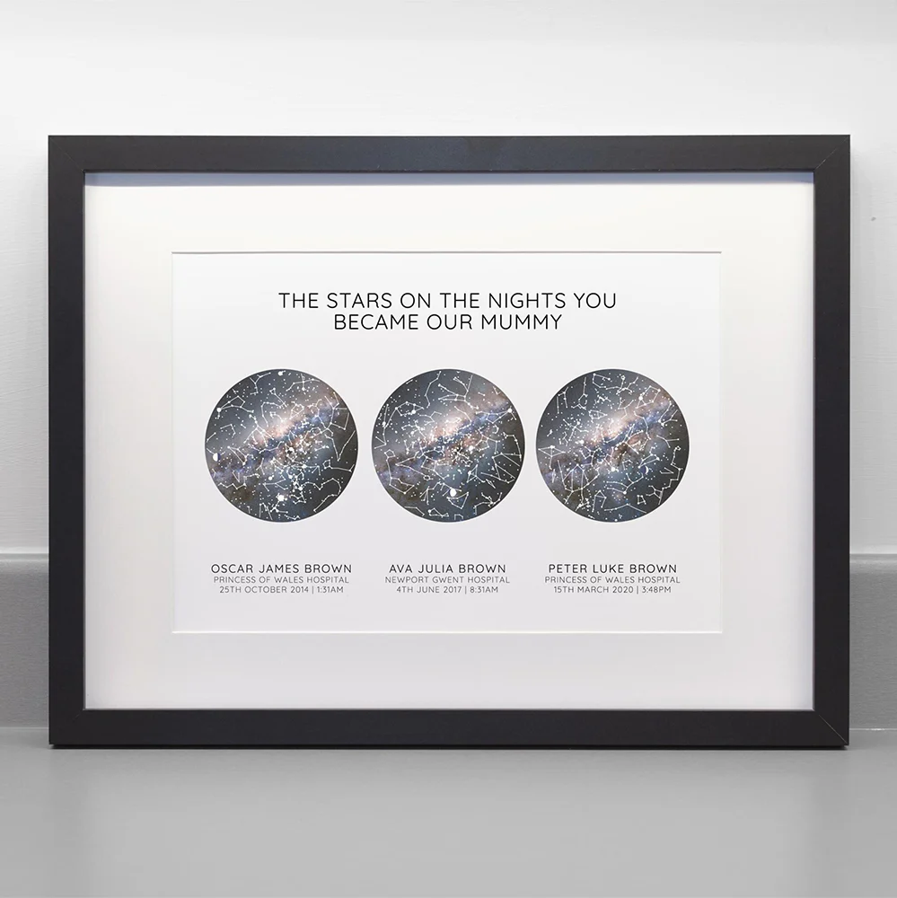The Stars On The Night You Became My Mother Personalized Picture Frame Mother's Day, Father's Day Gift HA75 920862 - Image 9