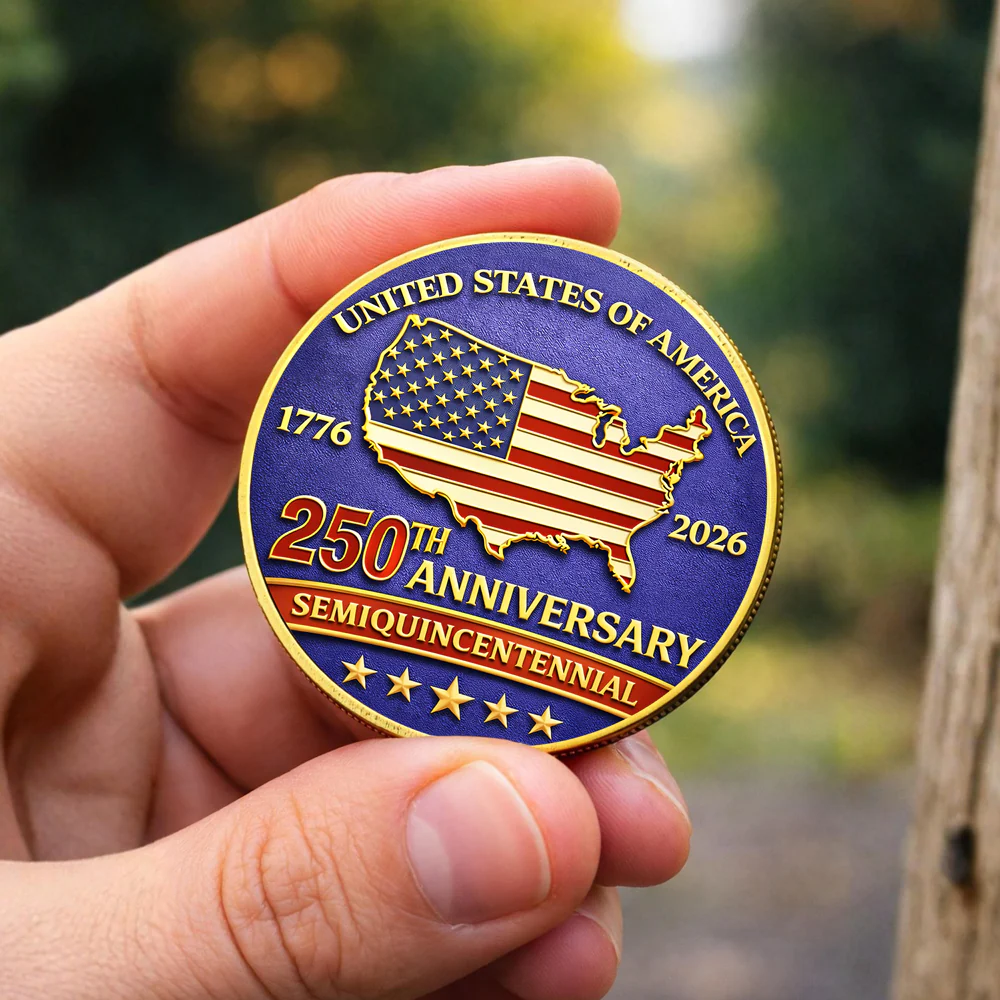United States Of America 250th Anniversary 1776-2026 Commemorative Coin HA75 920732