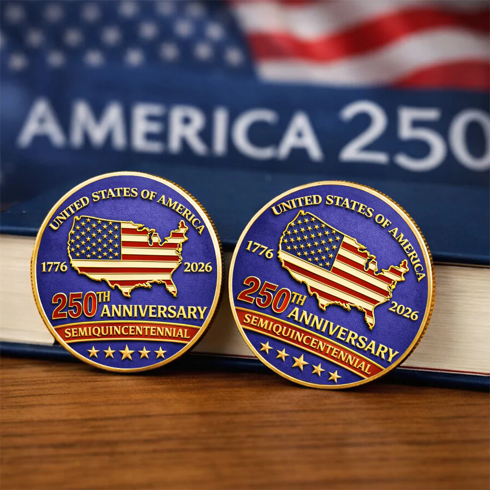 United States Of America 250th Anniversary 1776-2026 Commemorative Coin HA75 920732 - Image 4