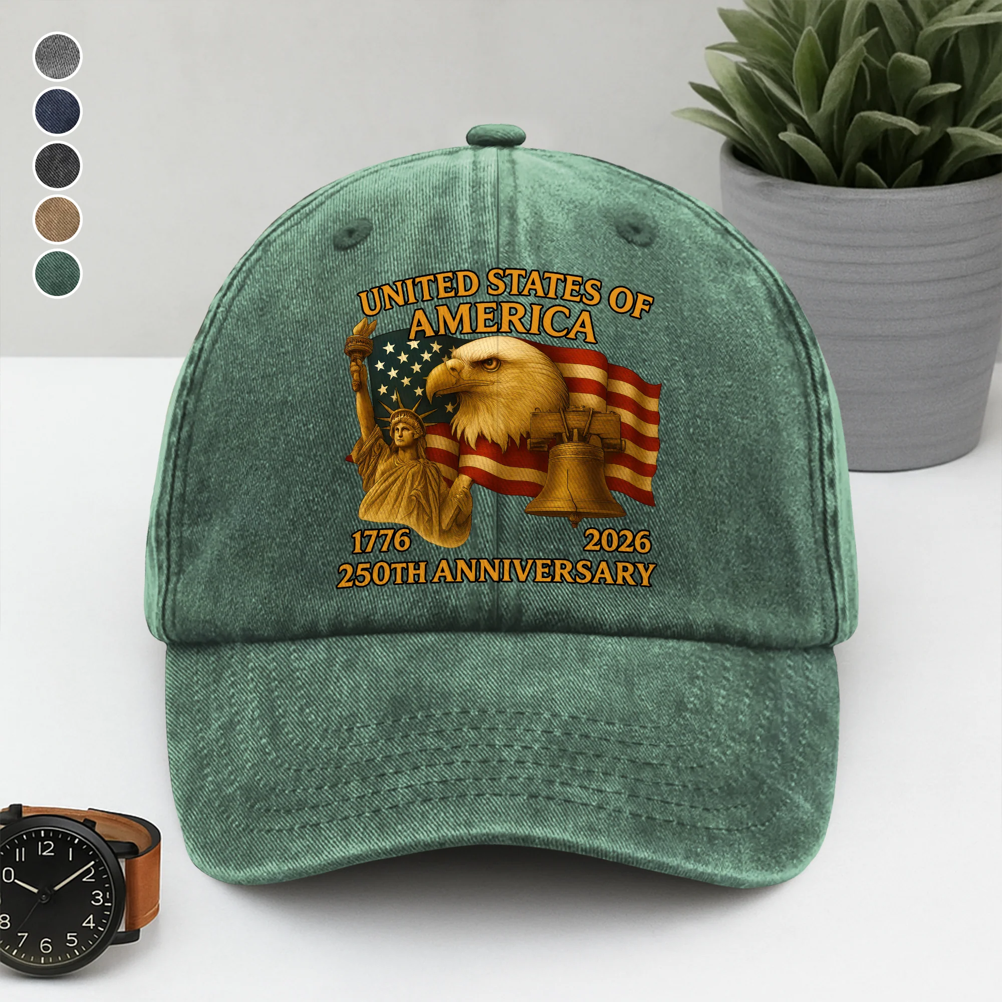 United States Of America 250th Anniversary Baseball Cap HA75 898044 - Image 9