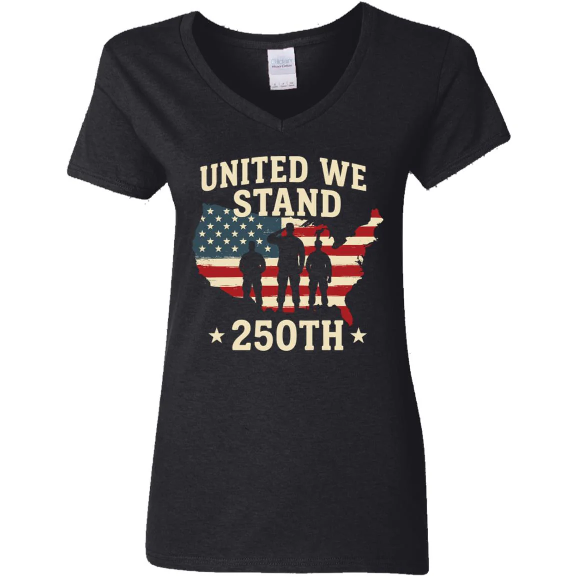 United We Stand 250th Anniversary USA Veteran Dark Shirt HA75 897302 - Image 17