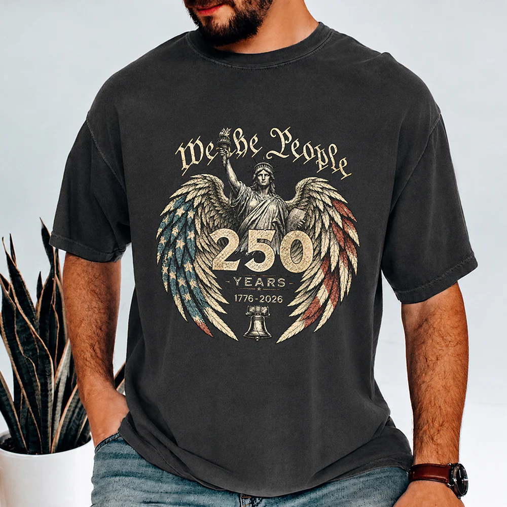 We The People 250 Years 1776 - 2026 Patriotic Comfort Shirt HA75 921626 - Image 3