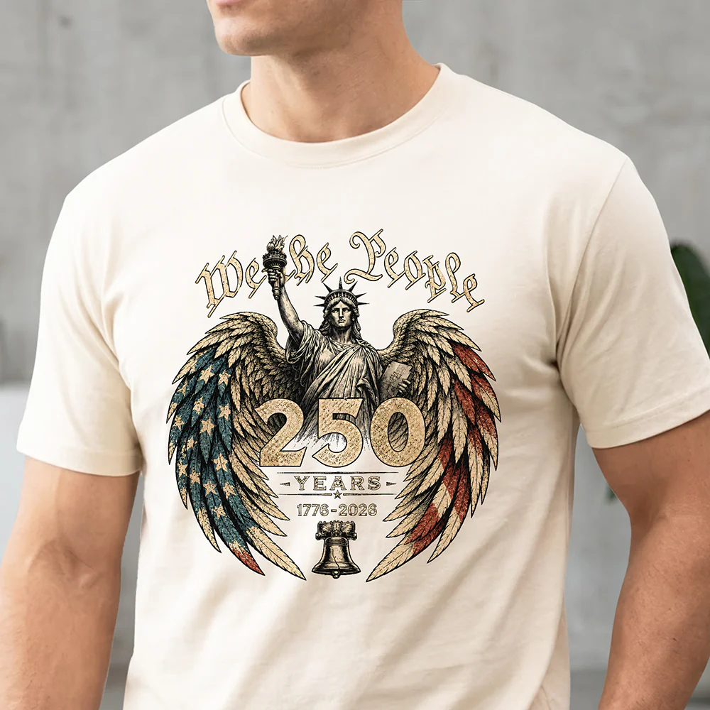 We The People 250 Years 1776 - 2026 Patriotic Comfort Shirt HA75 921626 - Image 6