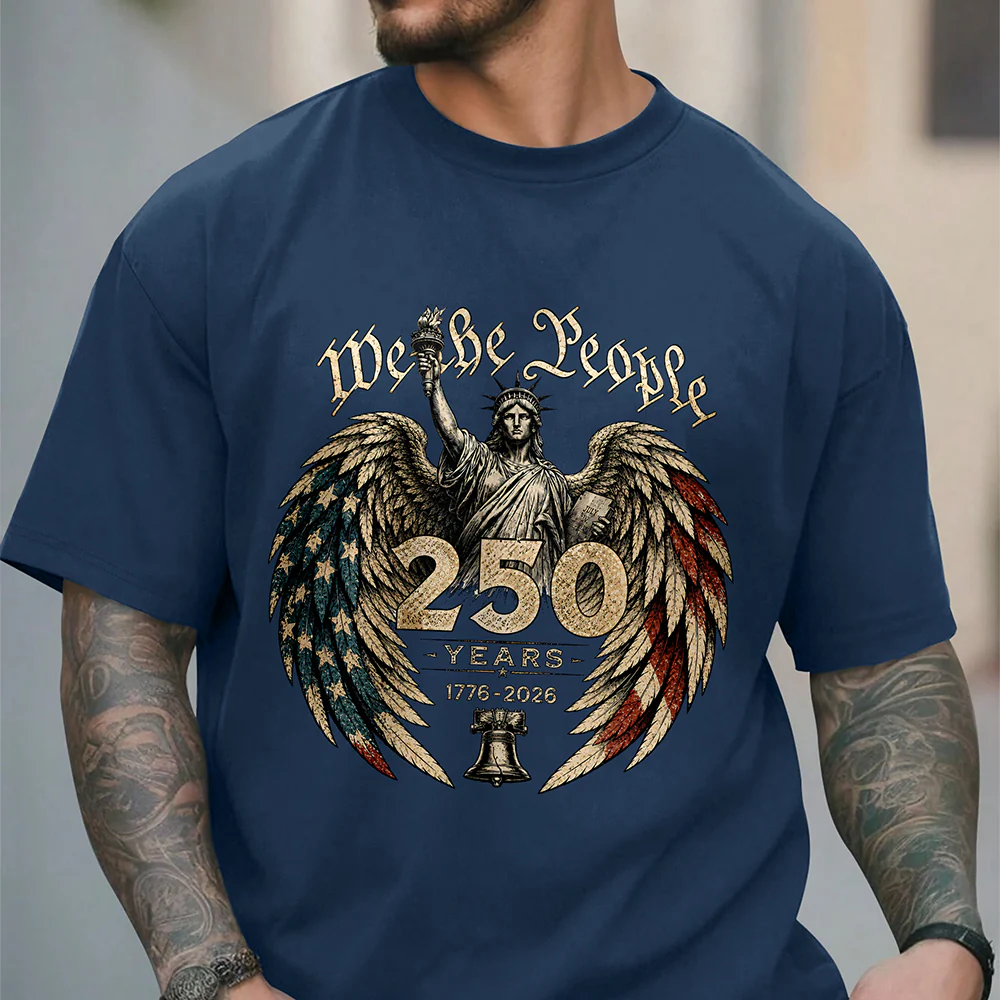 We The People 250 Years 1776 - 2026 Patriotic Comfort Shirt HA75 921626 - Image 7