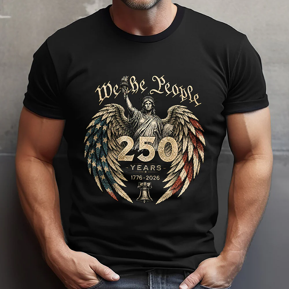 We The People 250 Years 1776 - 2026 Patriotic Comfort Shirt HA75 921626 - Image 8