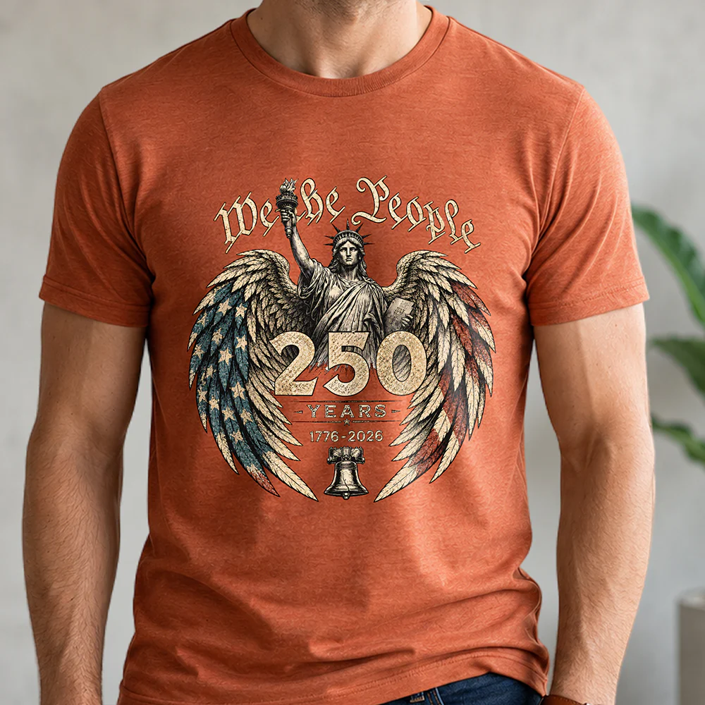 We The People 250 Years 1776 - 2026 Patriotic Comfort Shirt HA75 921626 - Image 9