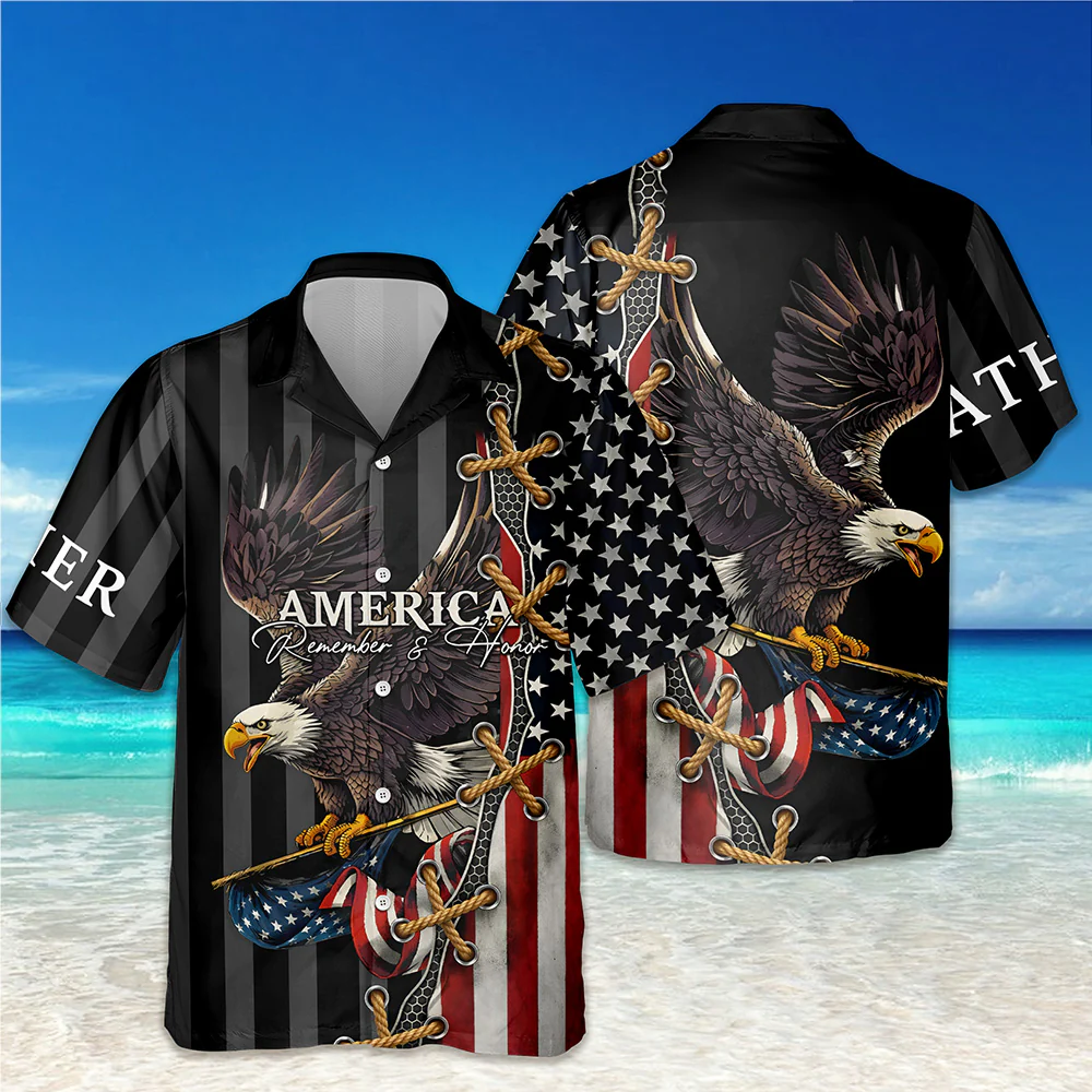 250 Years Independence Day America Remember and Honor Hawaii Shirt LM32 899583 - Image 6
