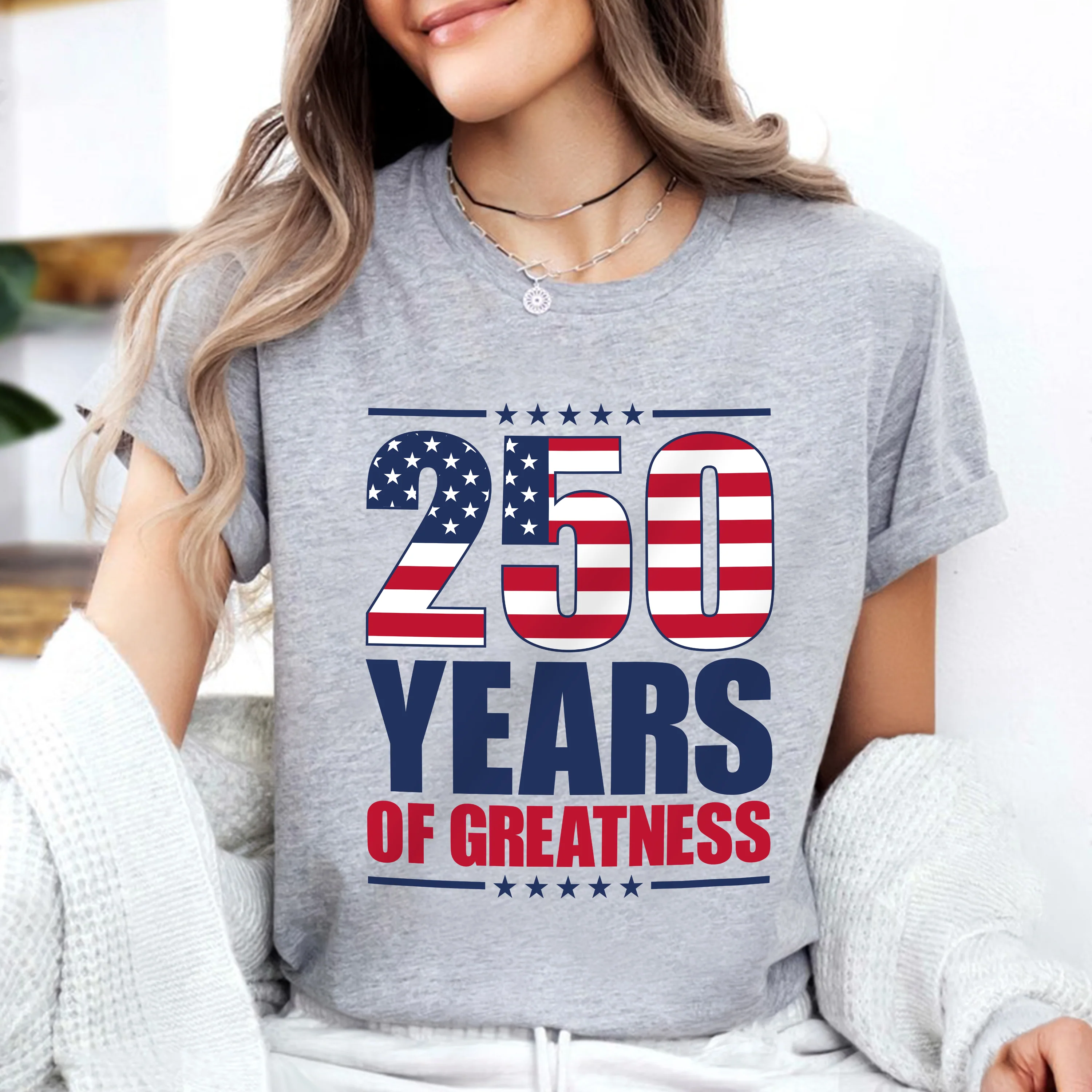 250 Years of Greatness USA Flag Patriotic 1776-2026 Anniversary Bright Shirt LM32 895227 - Image 23
