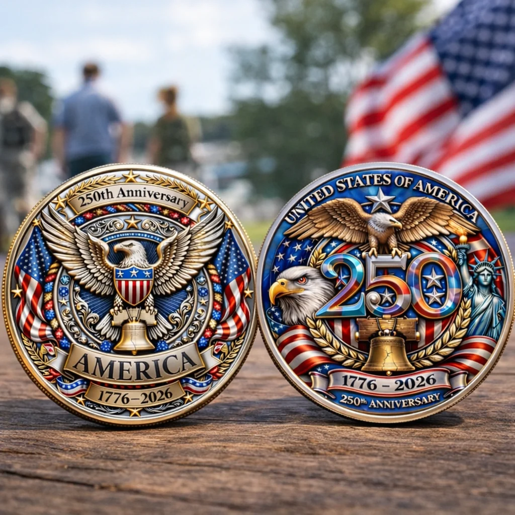 250 Years of America Commemorative Coin – 250 Years of Freedom Limited Edition LM32 899297