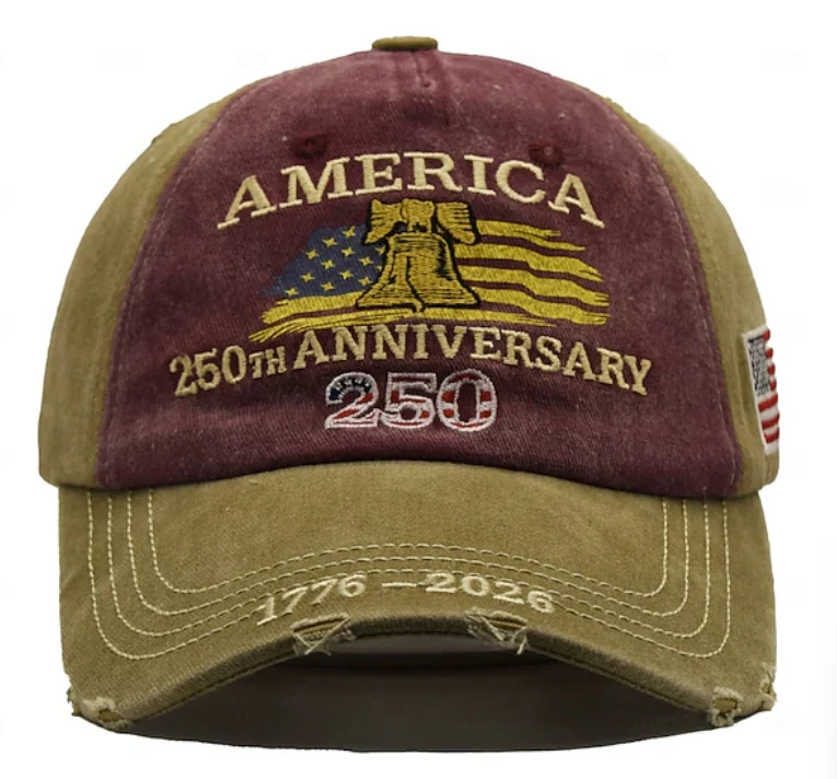 Bald 250th Anniversary 1776 2026 USA Embroidered Cap LM32 669027 - Image 10
