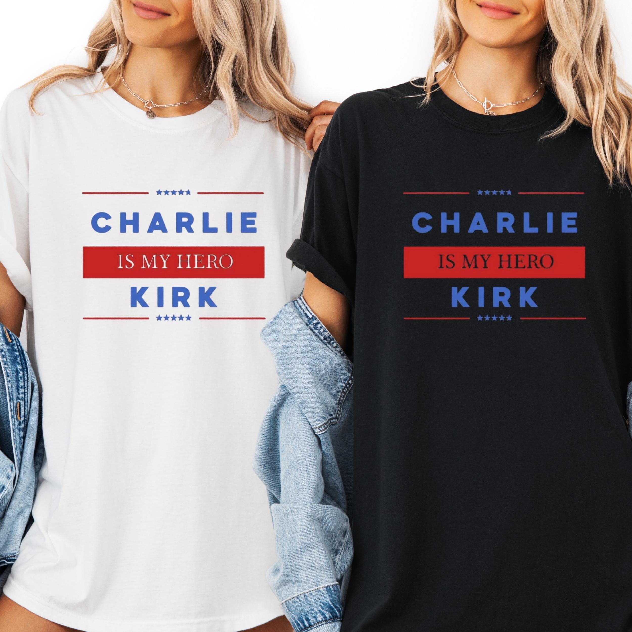 Charlie Kirk Is My Hero Shirt Bright Shirt LM32 65409 - Image 2
