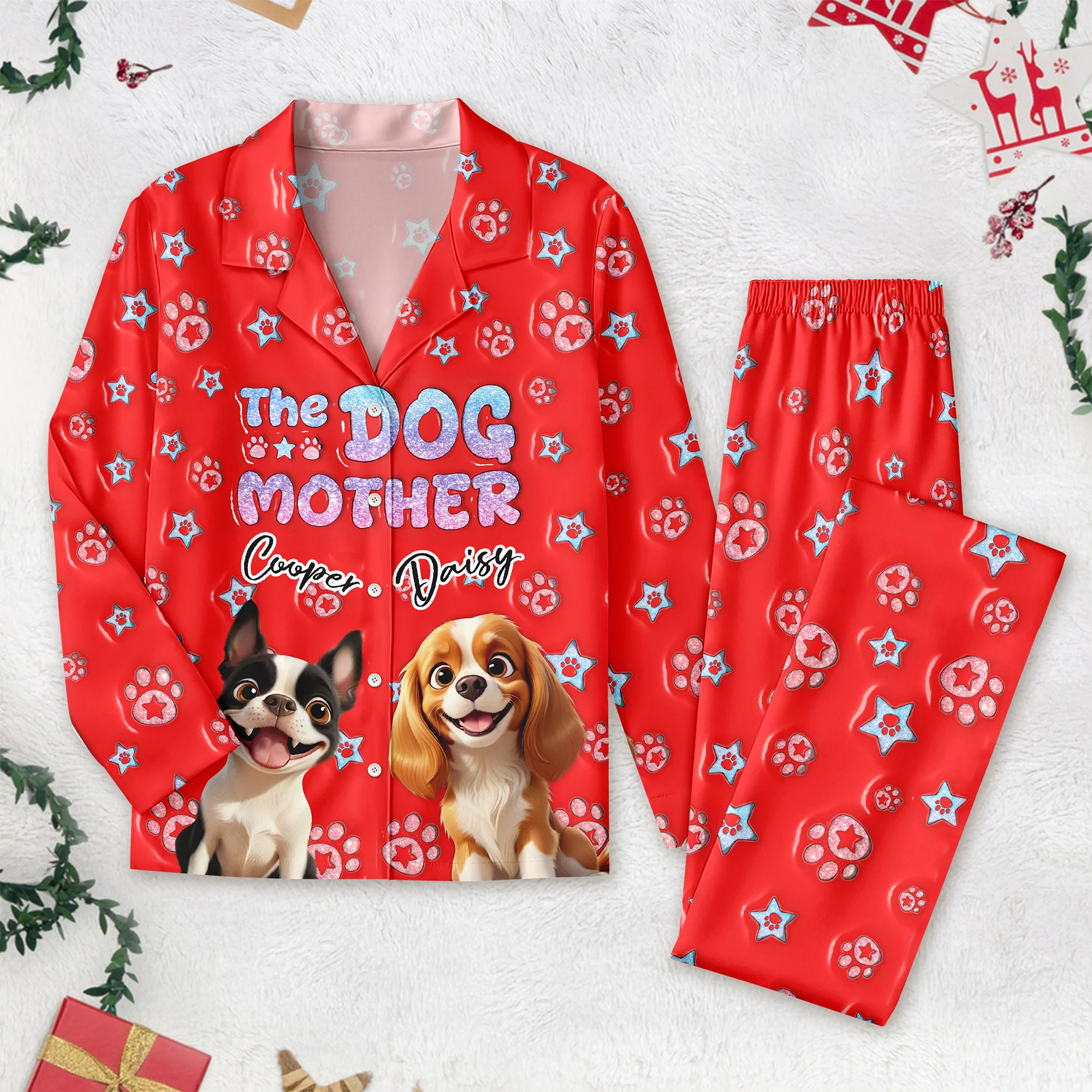 Custom Baby Dog The DogMother 3D Effect Pajamas For Dog Lovers LM32 895937 - Image 9