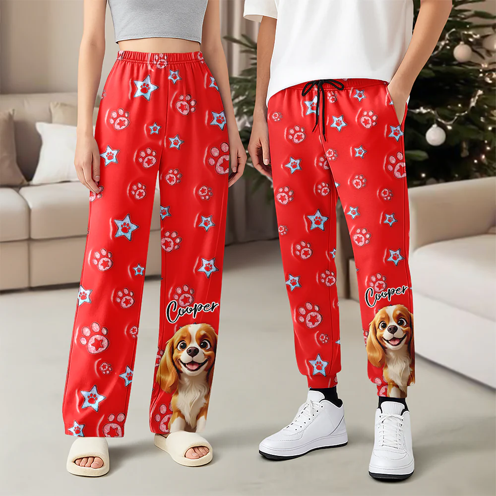 Custom Baby Dog Of Mom 3D Effect Sweatpants For Dog Lovers LM32 895935 - Image 10