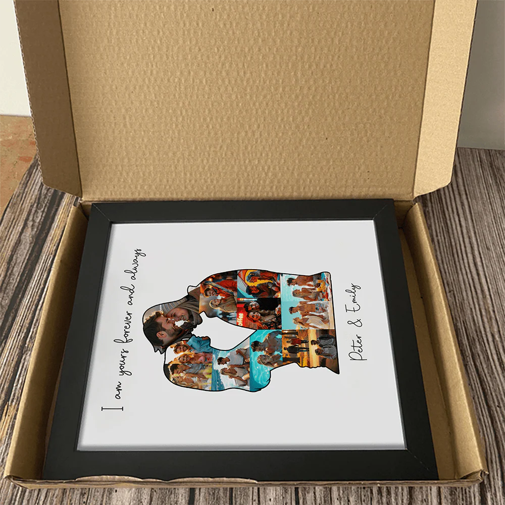 Custom Couple Photo Collage Picture Frame – Perfect Valentine’s Gift LM32 893061 - Image 6
