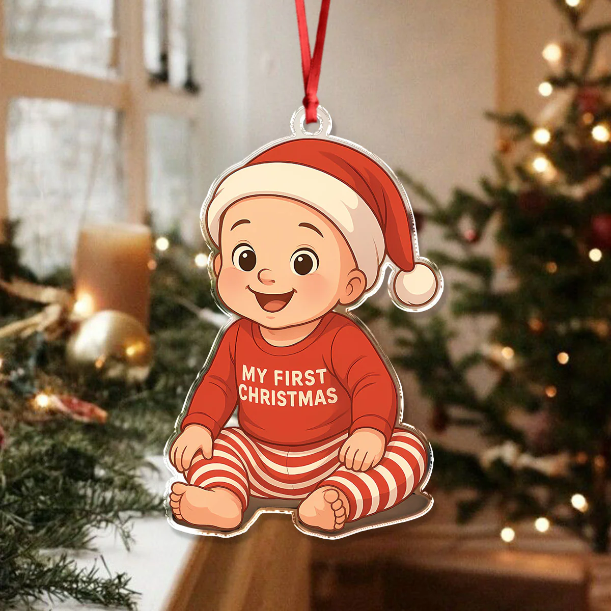 Custom Cute Kid Cartoon Photo Decor Acrylic Ornament LM32 893805 - Image 4