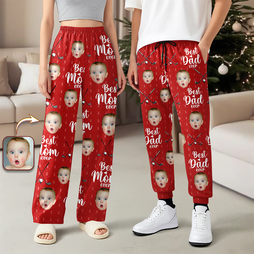 Custom Cute Photo Best Dad Ever Sweatpants For Golf Loving LM32 895681 - Image 7