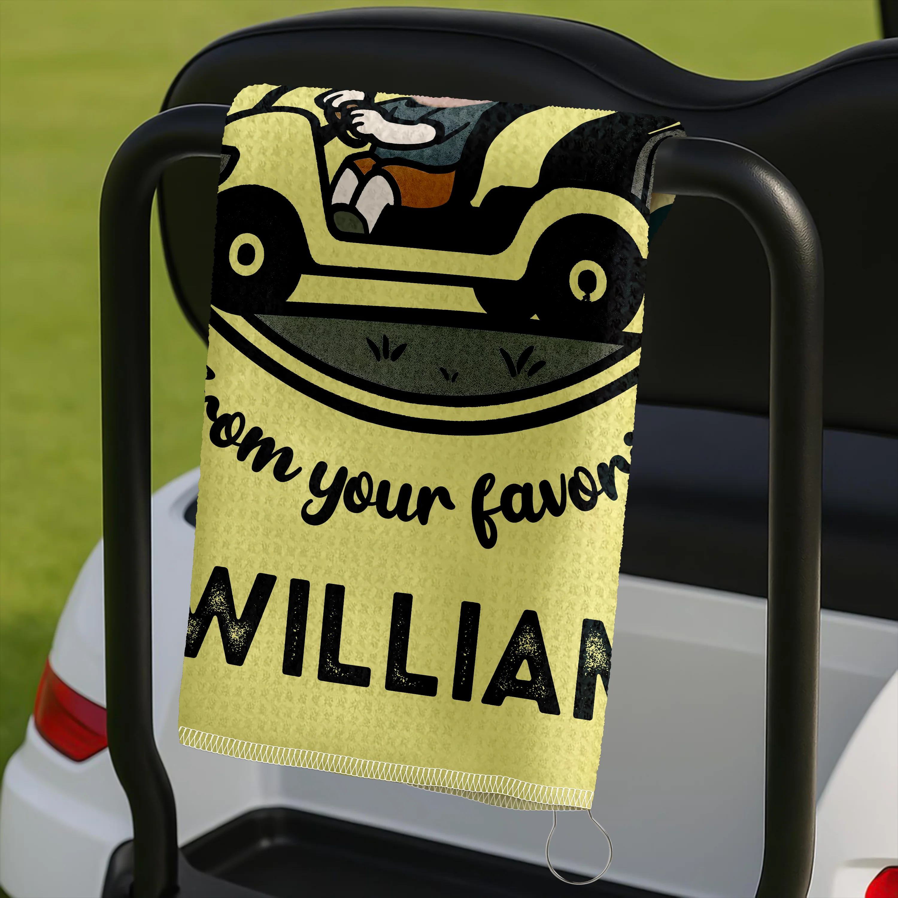 Custom Cute Photo For Dad From Your Favorite Persons Golf Towel LM32 893607 - Image 6