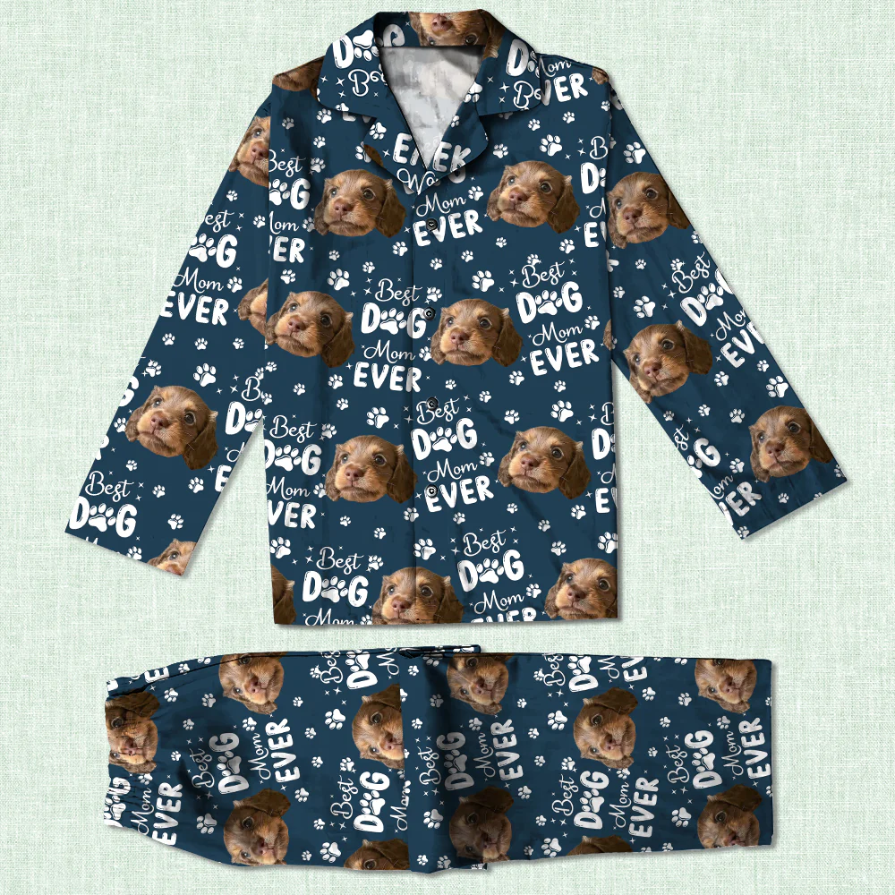 Custom Face Cute Best Dad Ever Pajamas For Father's Day LM32 893569 - Image 7