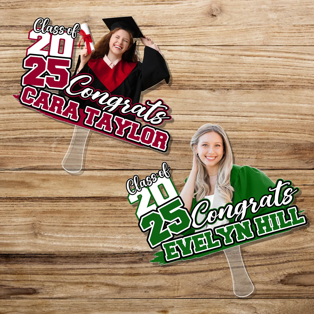 Custom Funny Face Congrats Graduation Perfect Gift Idea Face Fan LM32 893197 - Image 5