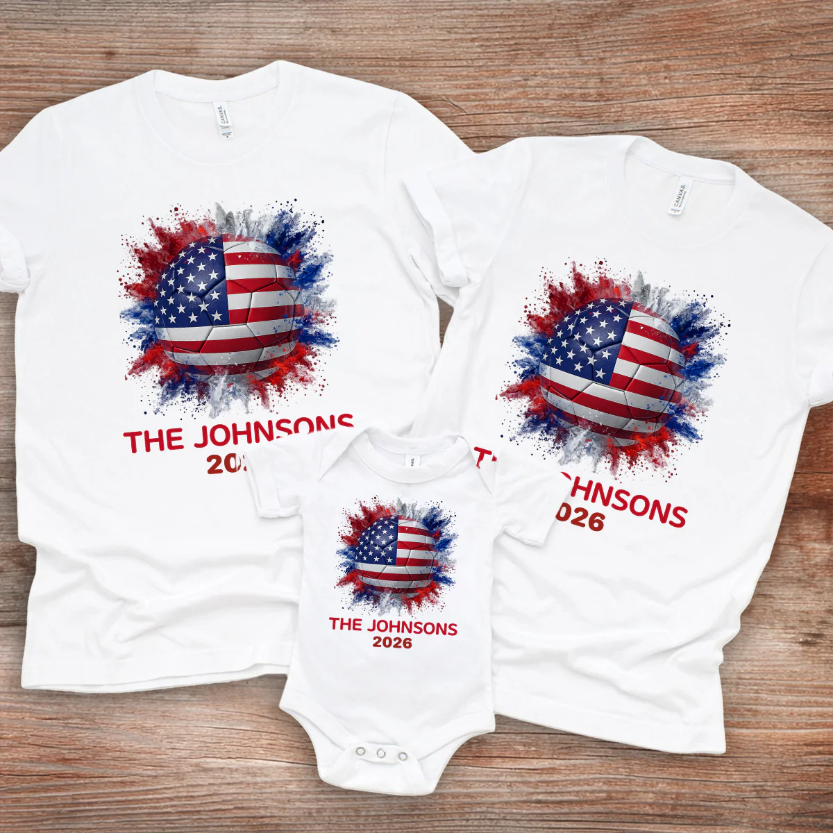 Custom Name Football World Championship Family Bright Shirt For Soccer Fans LM32 899345 - Image 3
