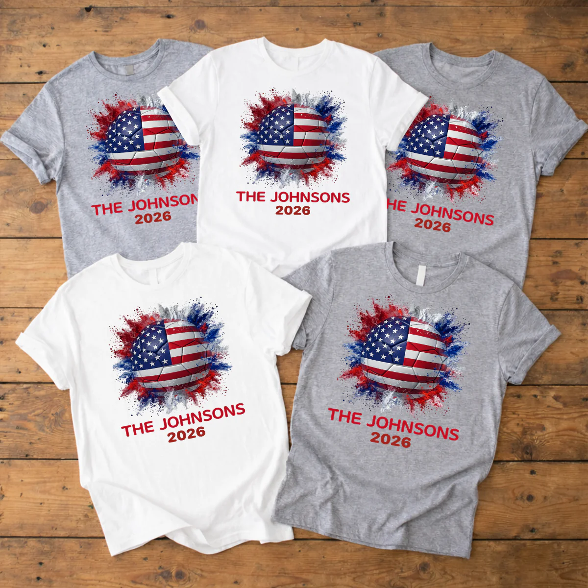 Custom Name Football World Championship Family Bright Shirt For Soccer Fans LM32 899345 - Image 5
