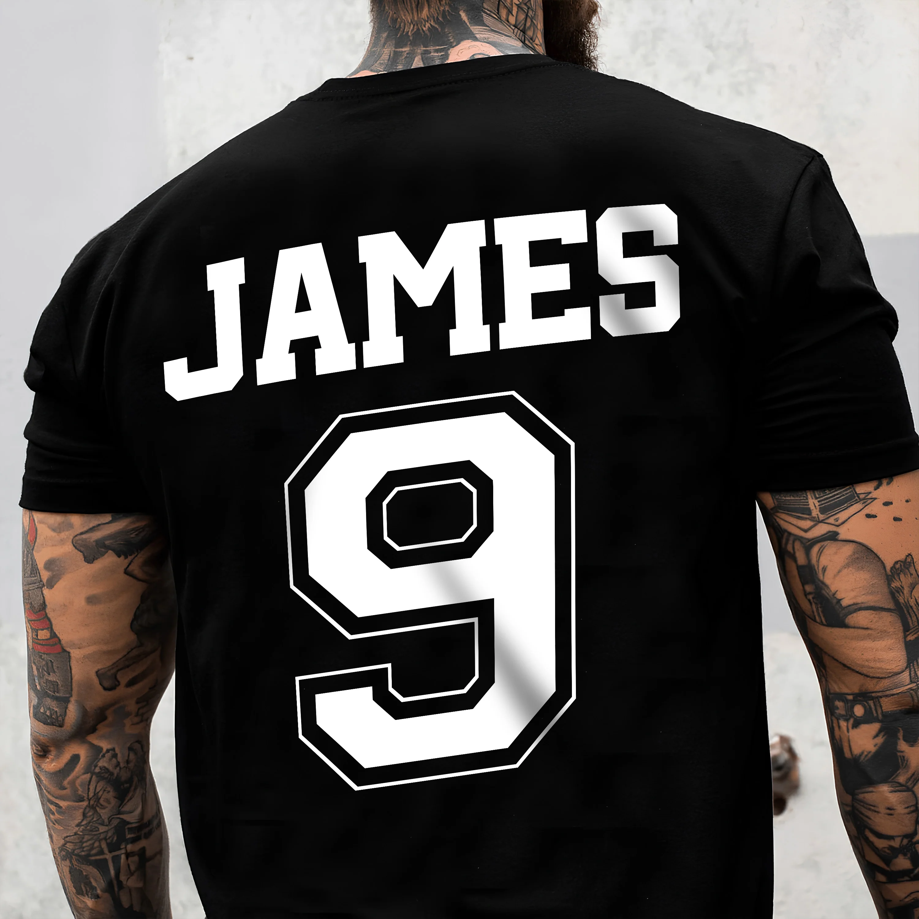 Custom Name & Number Sport Team Back & Front Shirt For Sport Players LM32 895707 - Image 4