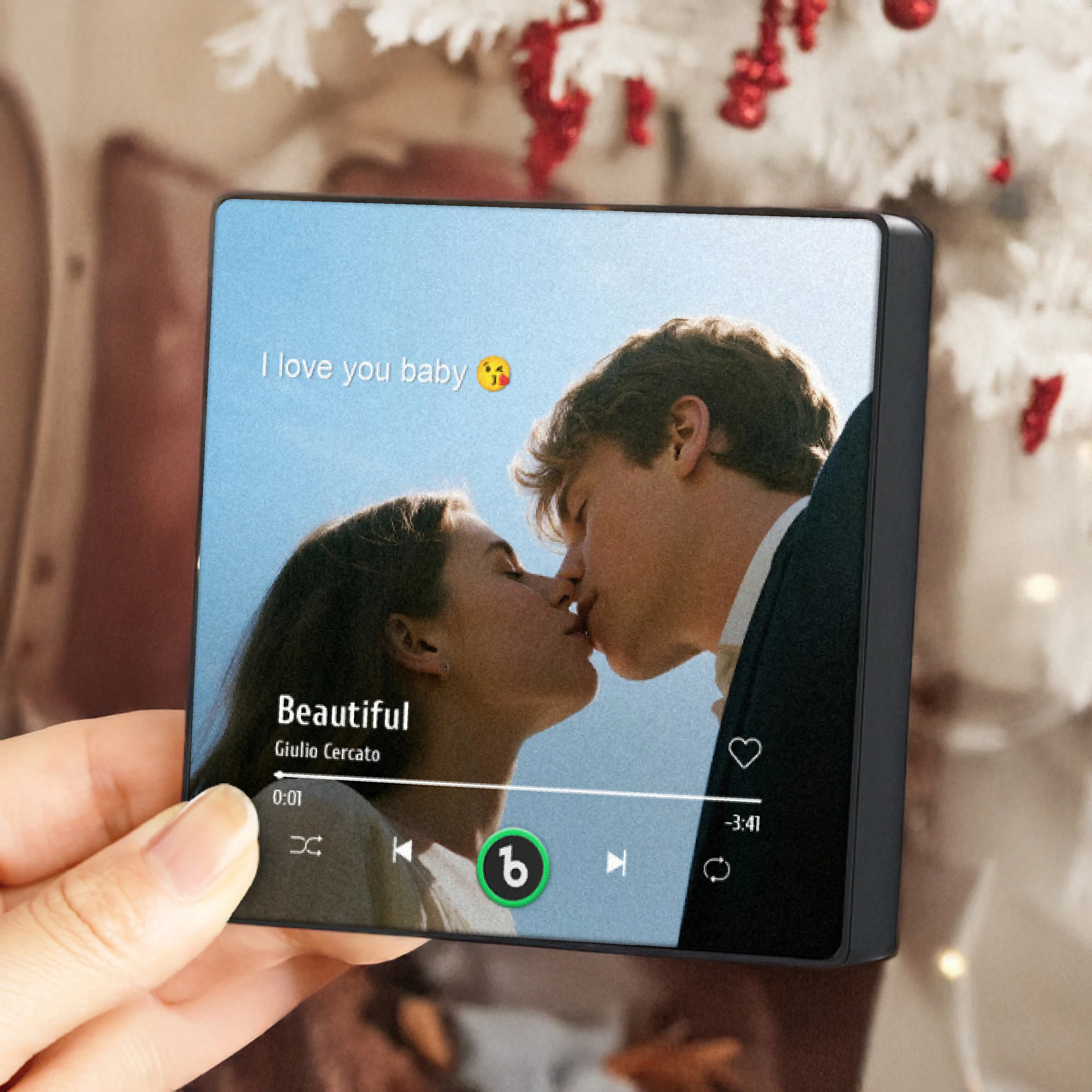 Custom Photo Fridge Magnet - Personalized Spotify Plaque Song, Keepsake Gift, Christmas Gift for Lover LM32 897485 - Image 2