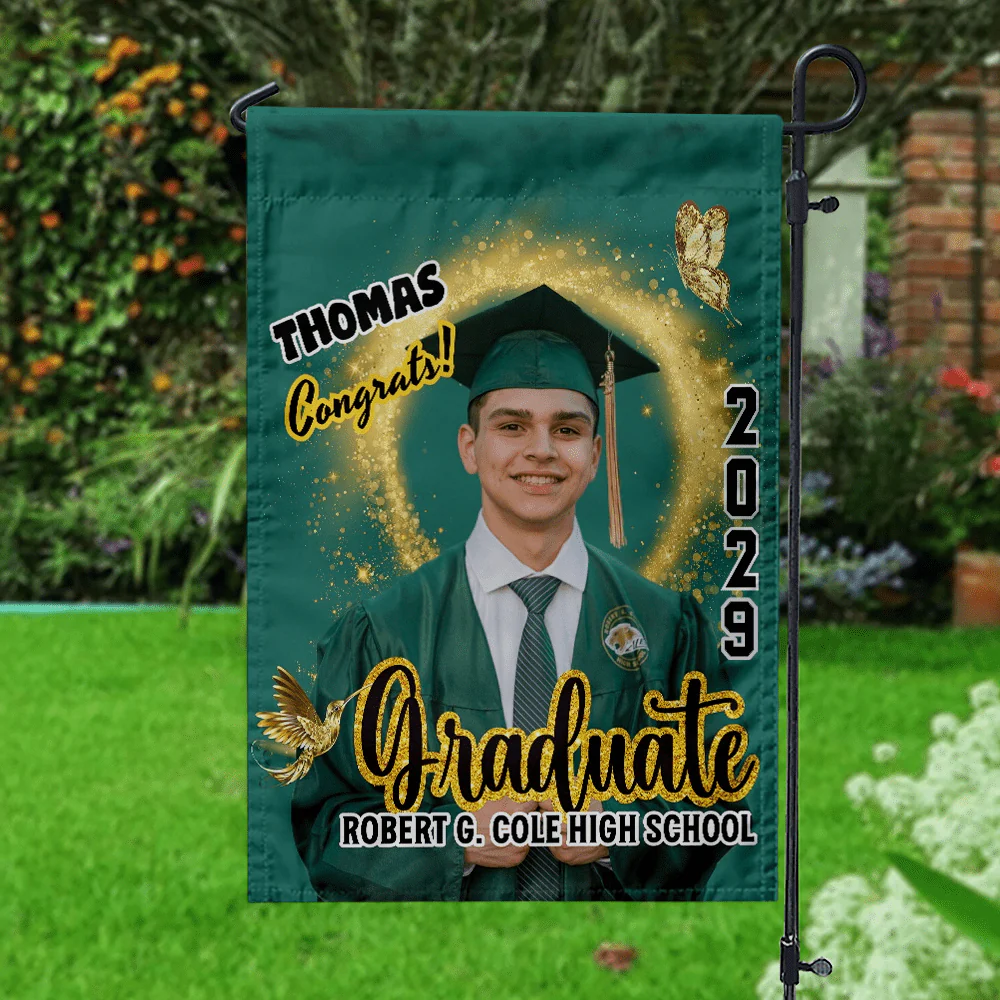 Custom Photo Graduation 2026 Garden Flag - Unique Keepsake Gift for Proud Grads LM32 893049 - Image 13