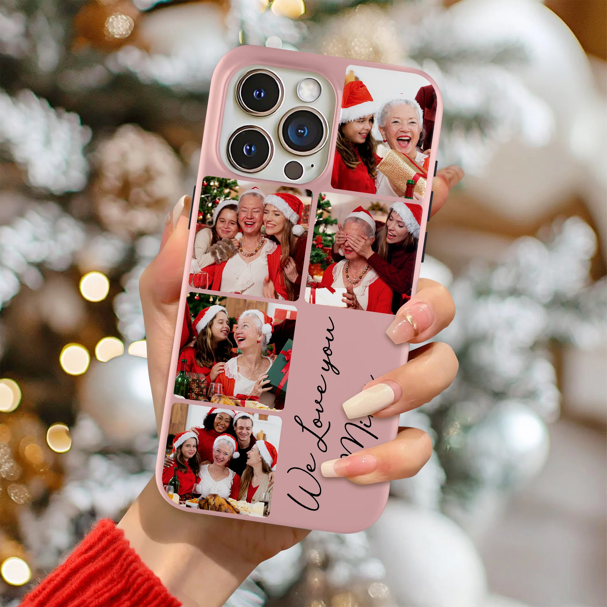 Custom Photo I Love You Mimi Phone Case Christmas Gift For Family LM32 895205 - Image 5