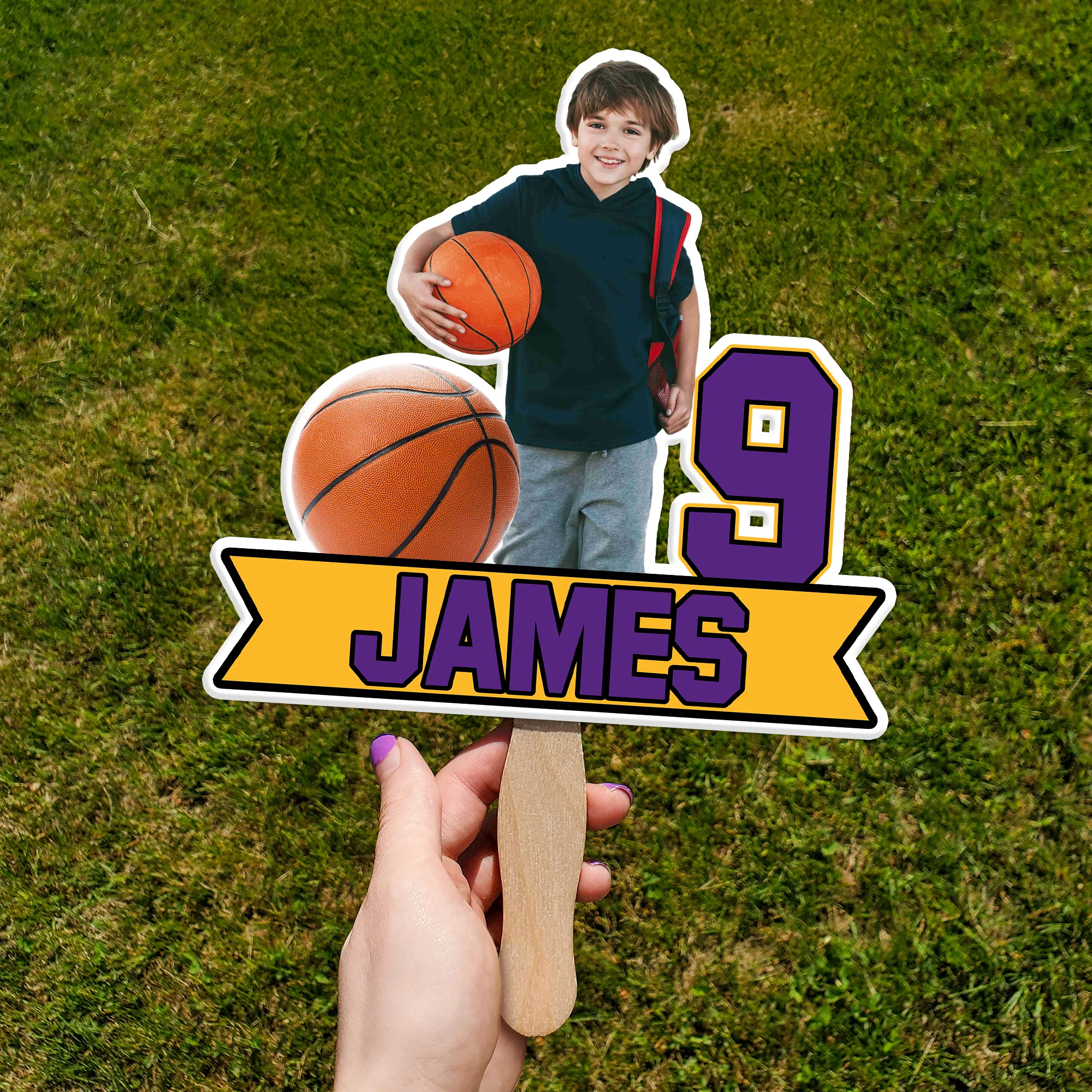 Custom Photo Sport King Perfect Gift Idea Face Fan LM32 893449 - Image 4