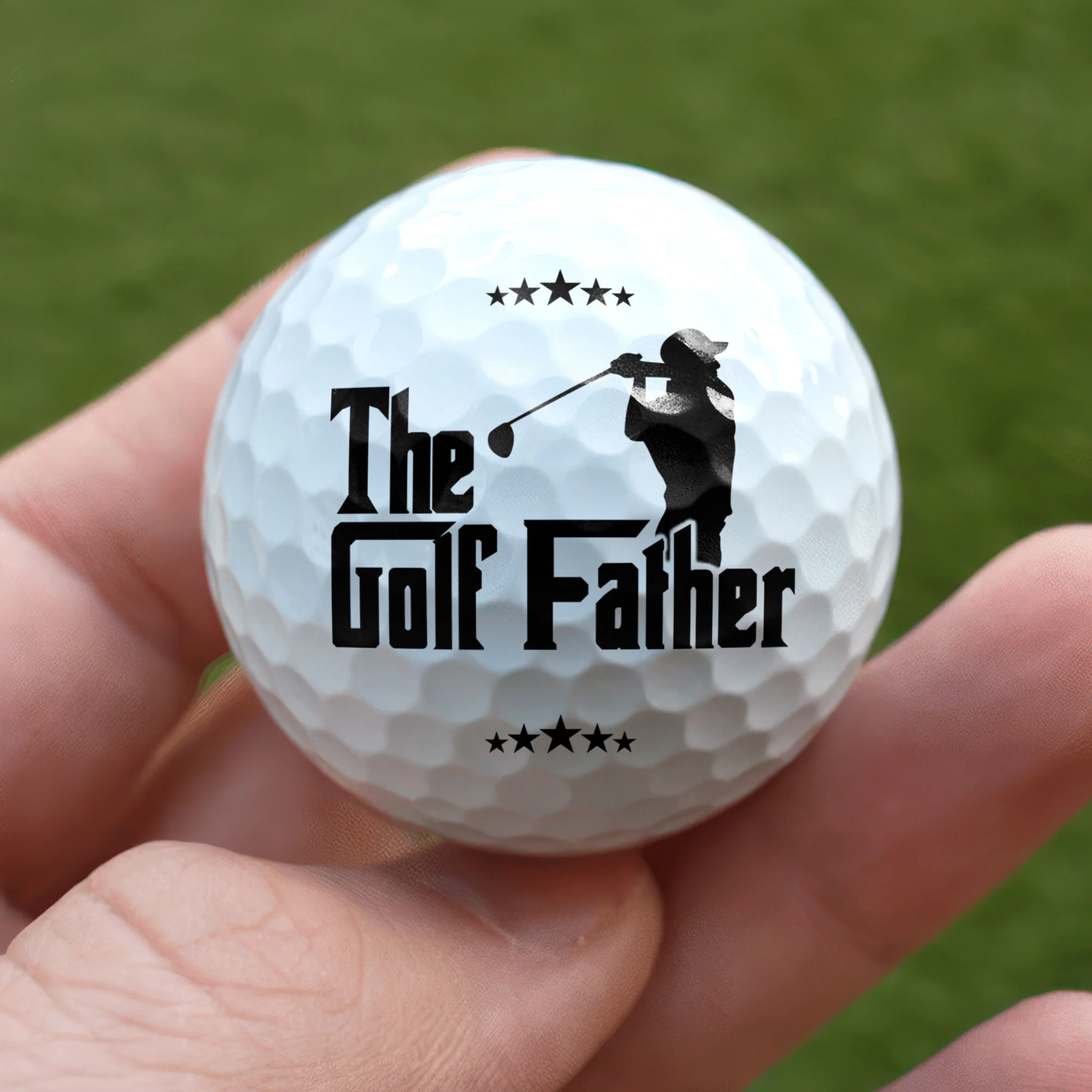 Custom Photo The Goft Father Golf Ball For Sport Player LM32 893475 - Image 2