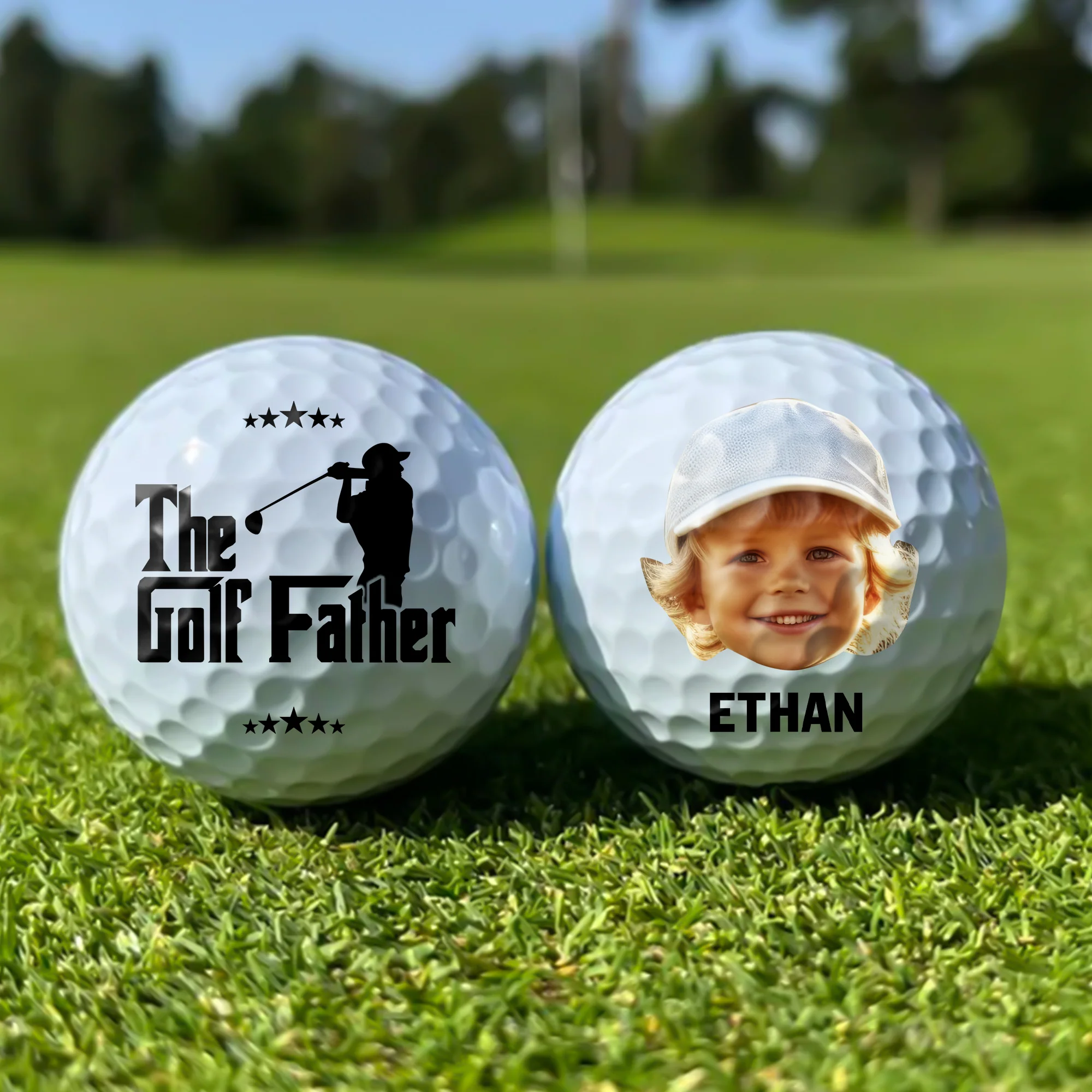 Custom Photo The Goft Father Golf Ball For Sport Player LM32 893475 - Image 4