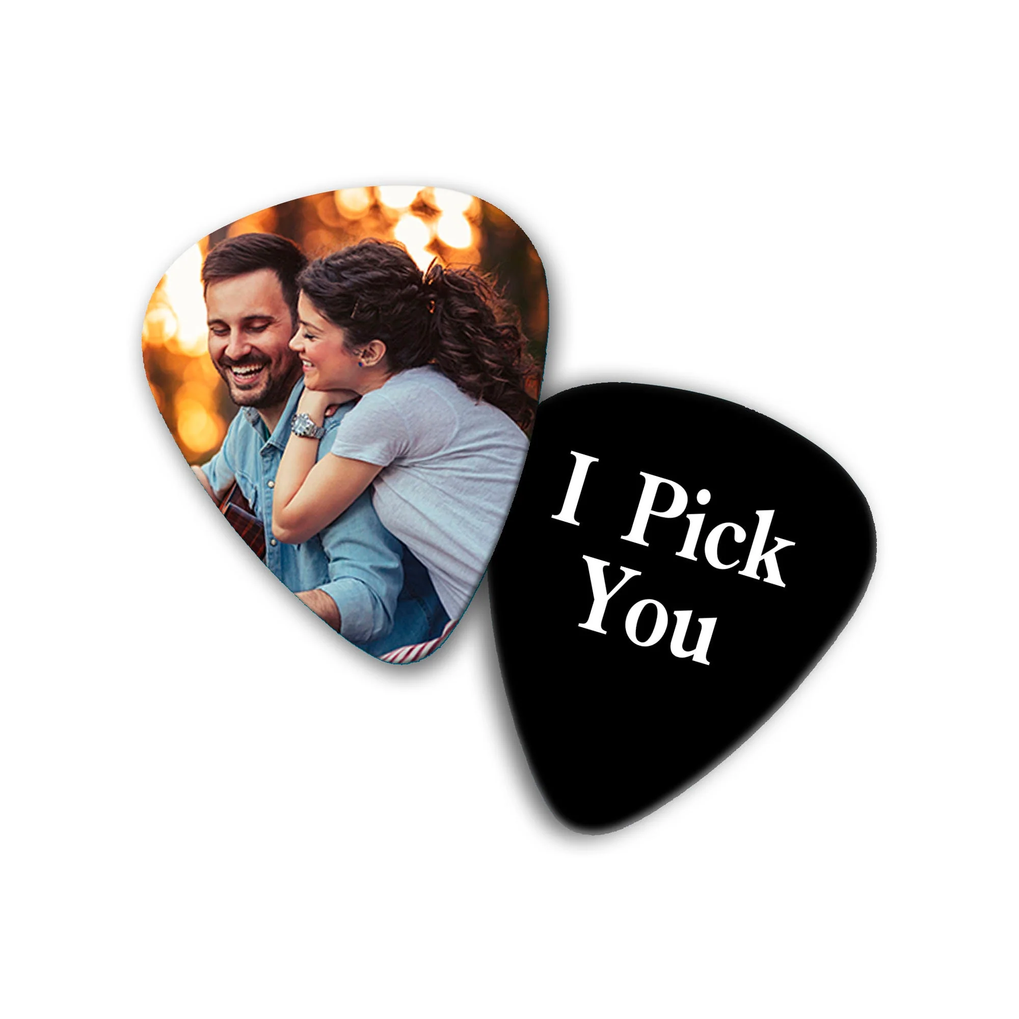 Custom Photo Wooden Guitar Picks With Case, Box Guitar Player Gift For Him Boyfriend Dad Husband LM32 897495 - Image 5