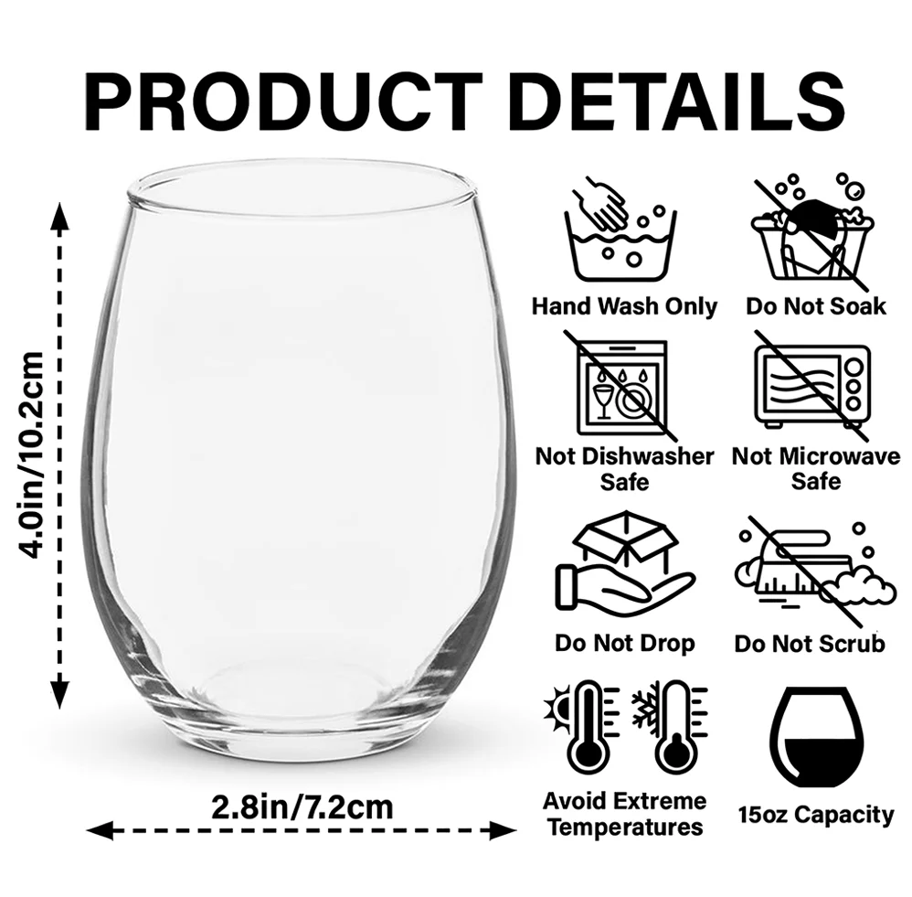 One Nation Under God Est 1776 Freedom Wine Glass LM32 895457 - Image 7