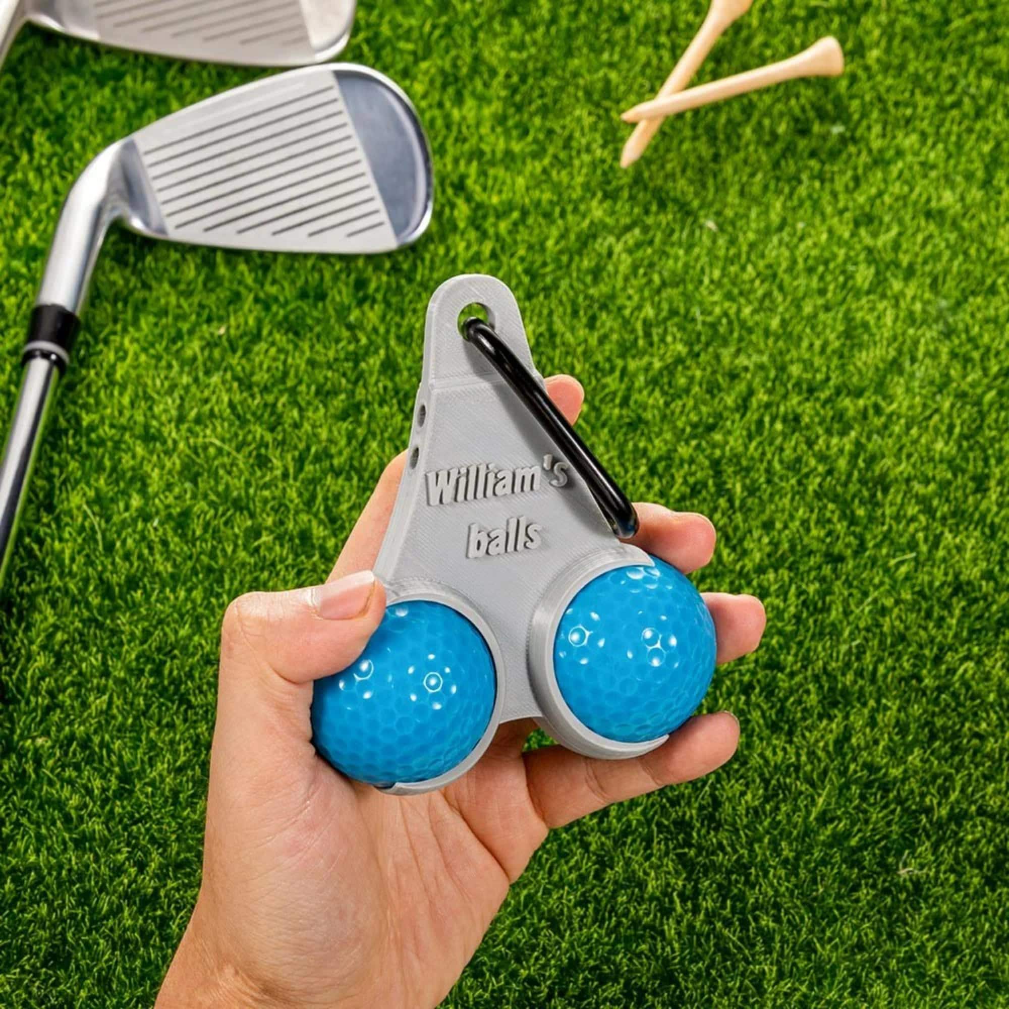 Personalized 3D Printed Golf Ball & Tees Holder Funny Golf Accessory for Him, Gift for Golf Lovers, Golf Dad Gift Idea LM32 897627 - Image 6