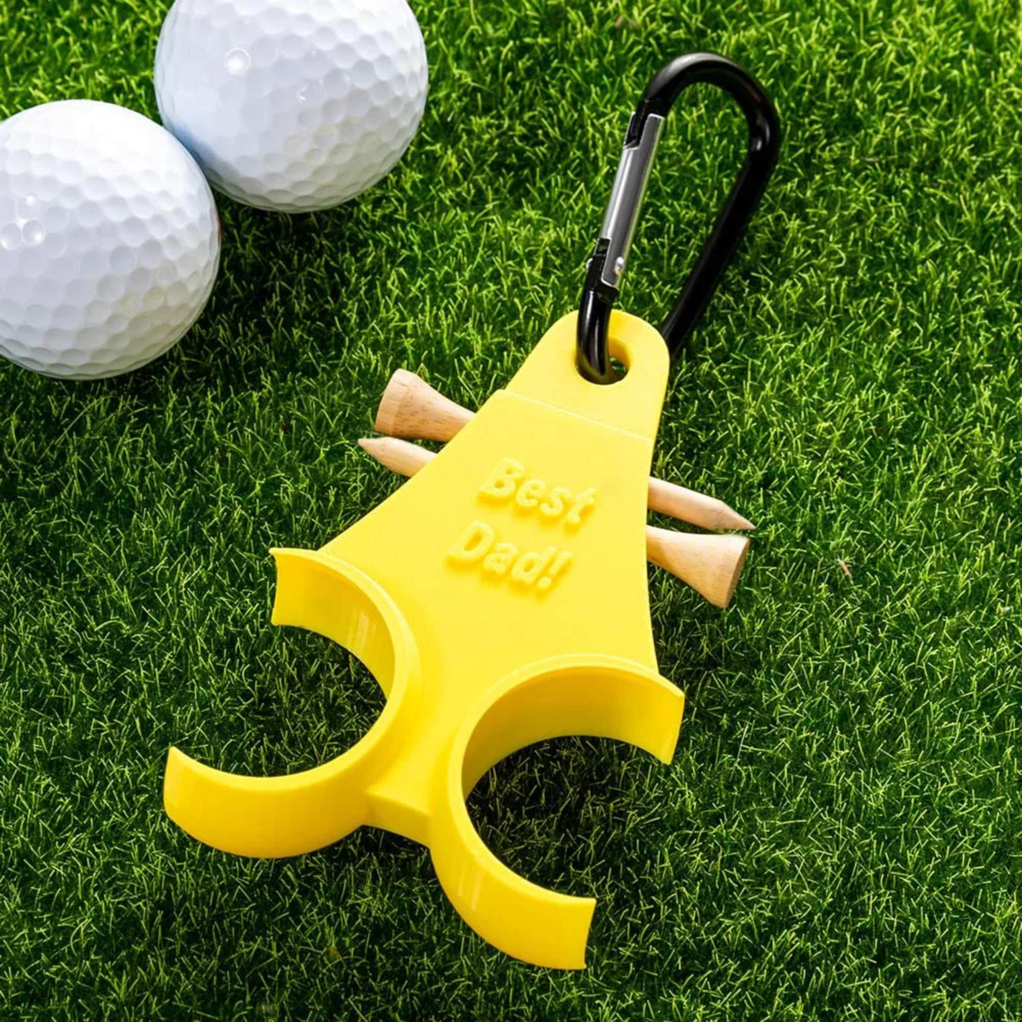 Personalized 3D Printed Golf Ball & Tees Holder Funny Golf Accessory for Him, Gift for Golf Lovers, Golf Dad Gift Idea LM32 897627 - Image 7