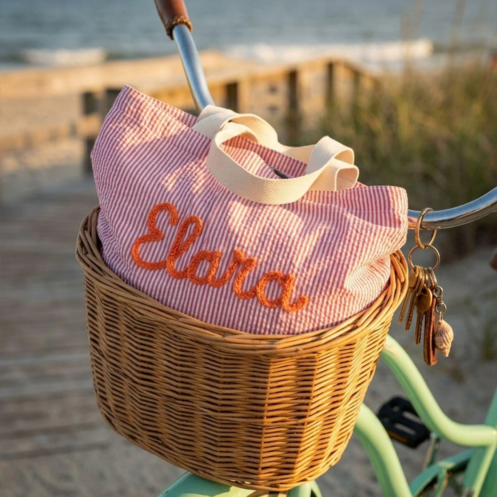 Personalized Beach Tote Bag Girls Trip - Summer Vacation Gift, Pool Bag for Women LM32 899819 - Image 9