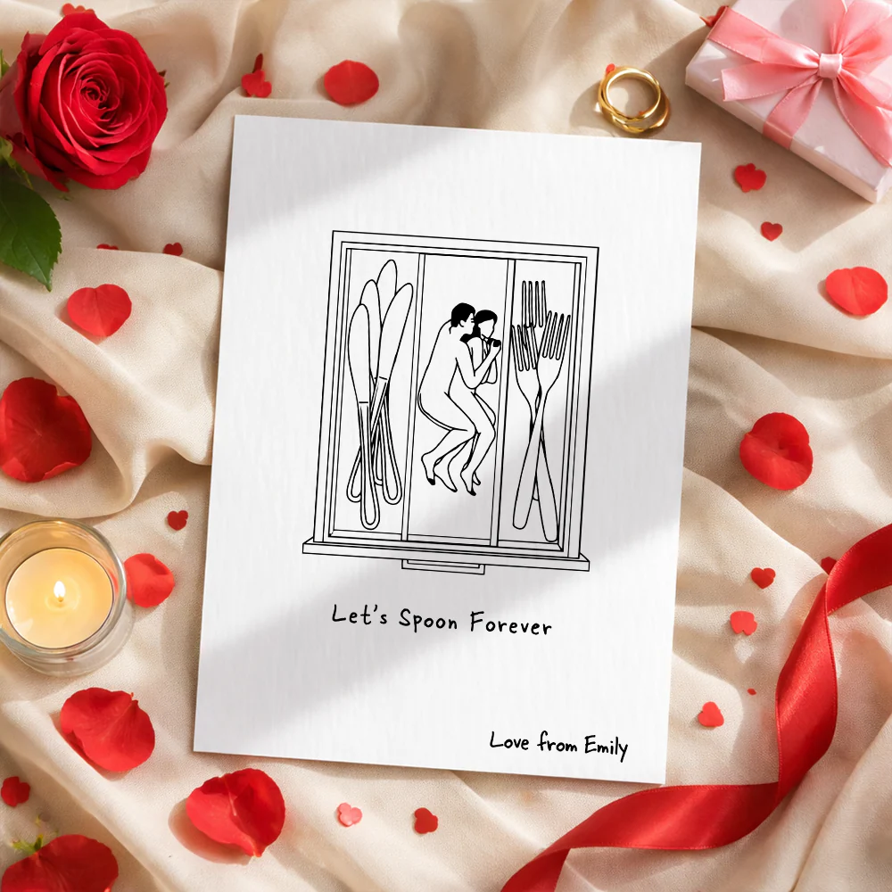 Personalized Couple Name To My Main Squeeze Valentine Card Funny Gift LM32 897841 - Image 5