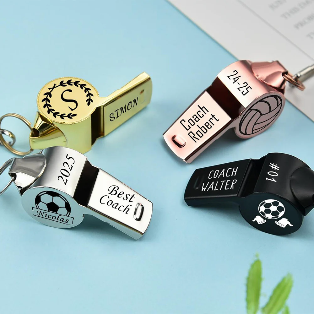 Personalized Football Soccer Basketball Teacher Coach Whistle - Teacher Gifts, Graduation Gift LM32 897823 - Image 4