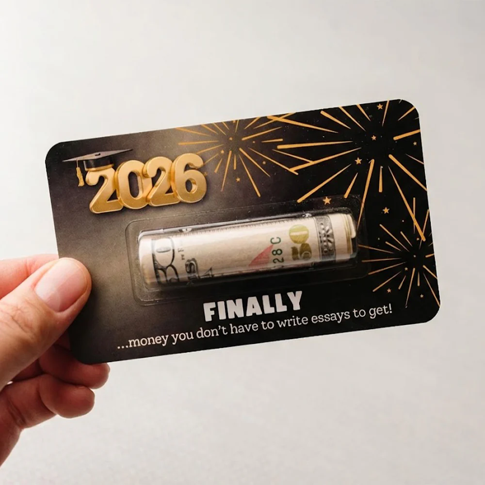 Personalized Funny Gift Happy Graduation BRUH Money Holder Card LM32 899169 - Image 4