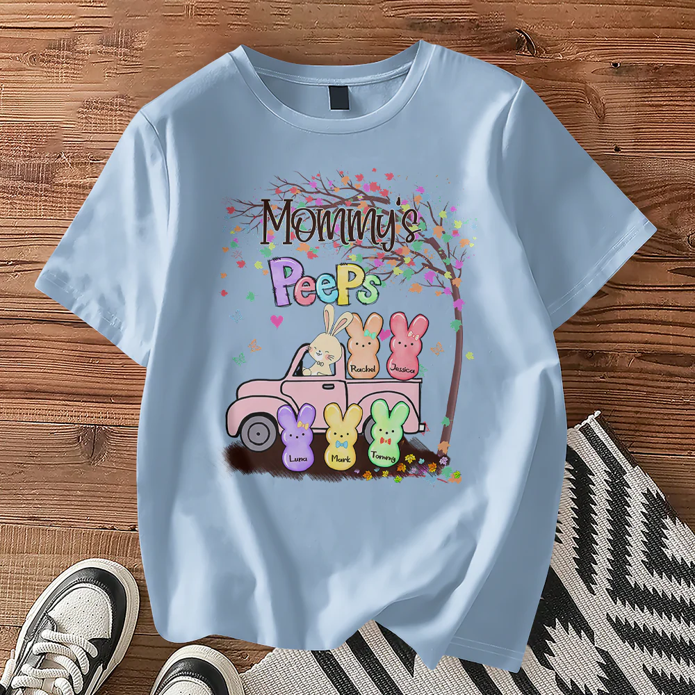 Personalized Gift For Grandma Tree Easter With Kid Shirt LM32 893175 - Image 4