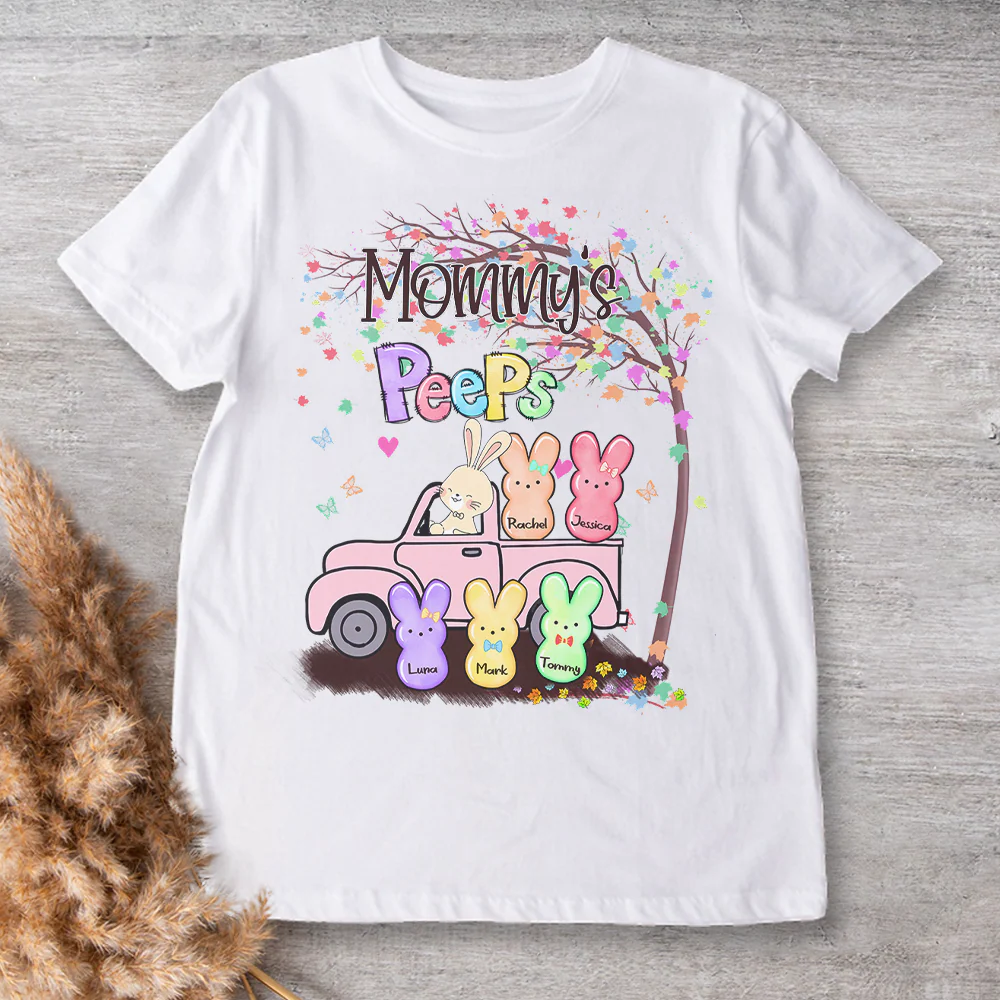 Personalized Gift For Grandma Tree Easter With Kid Shirt LM32 893175 - Image 7
