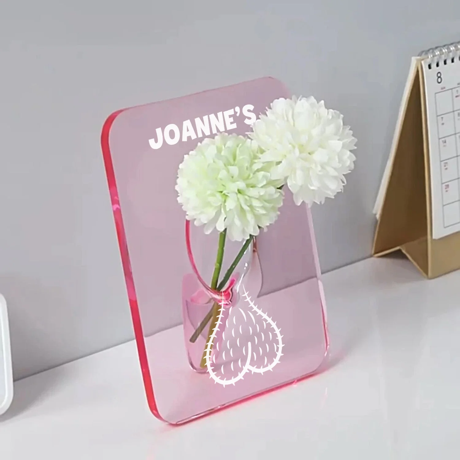 Personalized Gift Funny Acrylic Flower Vase - Gift For Girlfriend, Wife, Lover LM32 897739 - Image 9