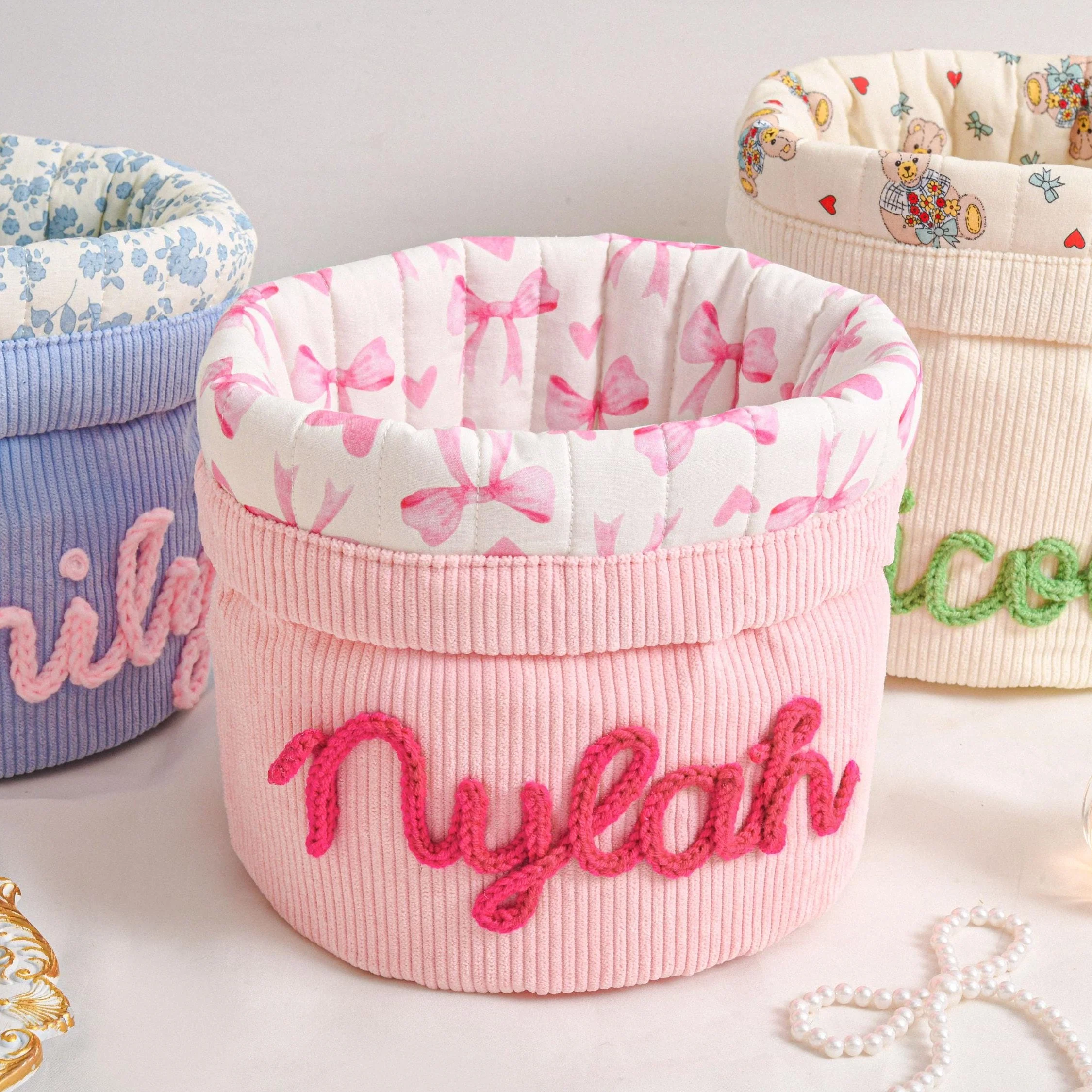Personalized Large Capacity Makeup Bag, Toiletry Bag for Women, Her, Bachelorette Gift LM32 899791 - Image 7