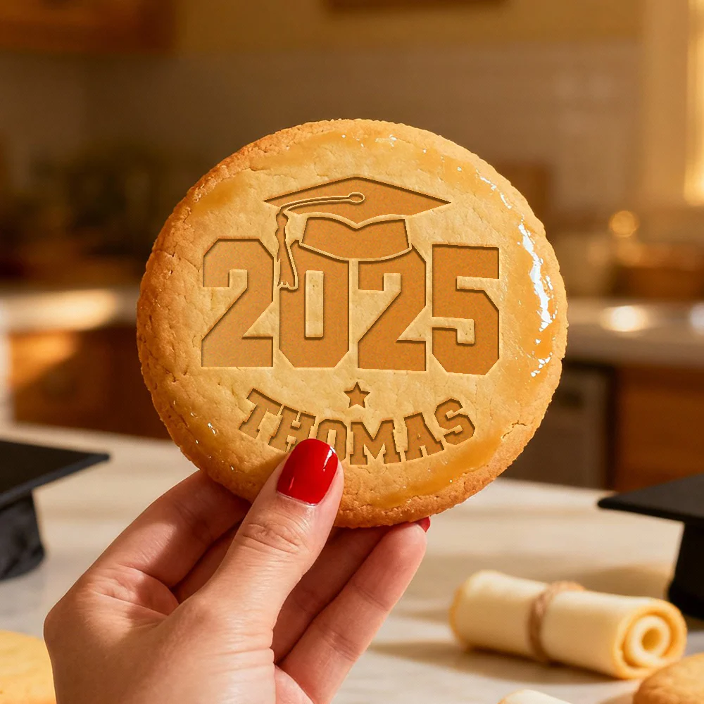 Personalized Name 2025 Graduation Keepsake Gift Cookie Stamp LM32 897437 - Image 5
