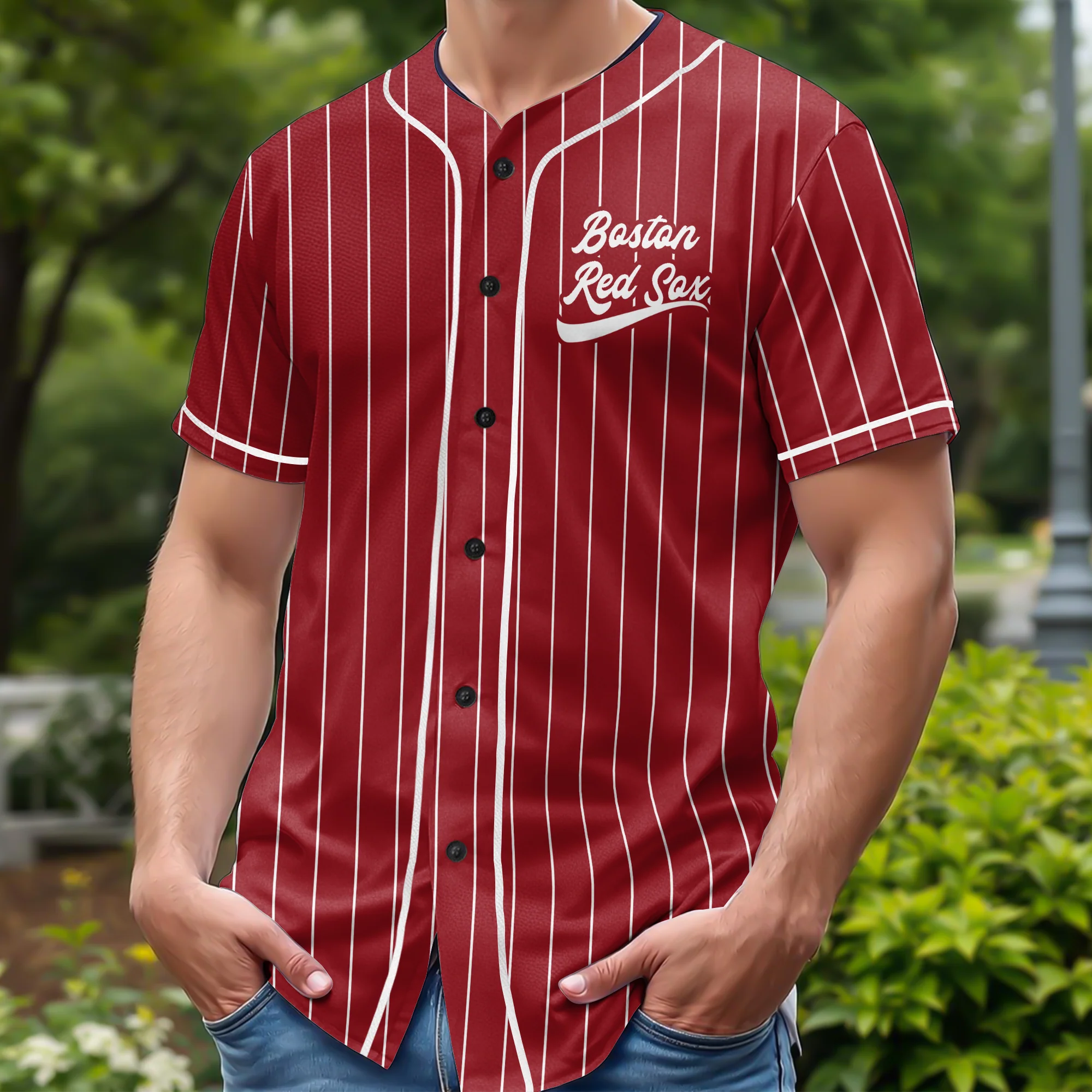 Personalized Name For Sport-Loving Players Baseball Jersey Shirt LM32 893341 - Image 3
