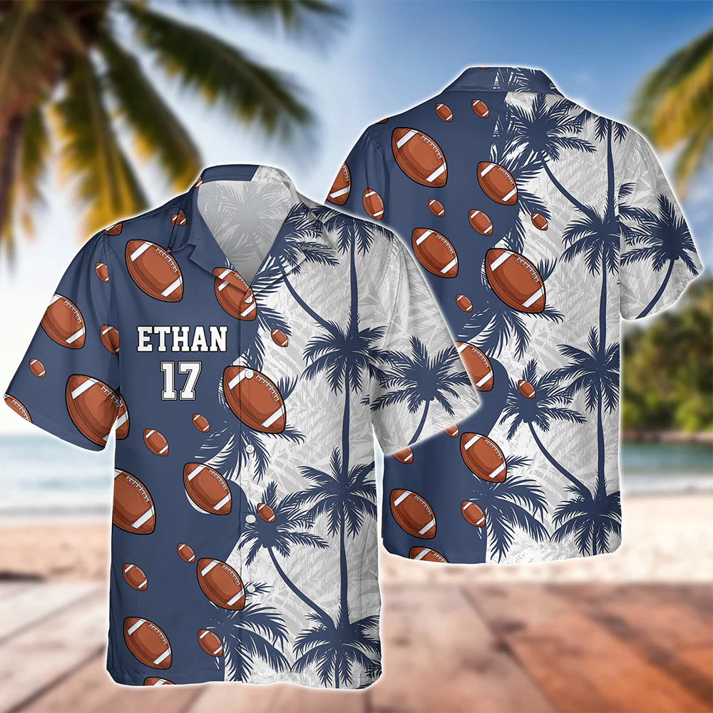 Personalized Name Tropical Summer Beach Hawaii Shirt For Sport Lovers LM32 893683 - Image 6