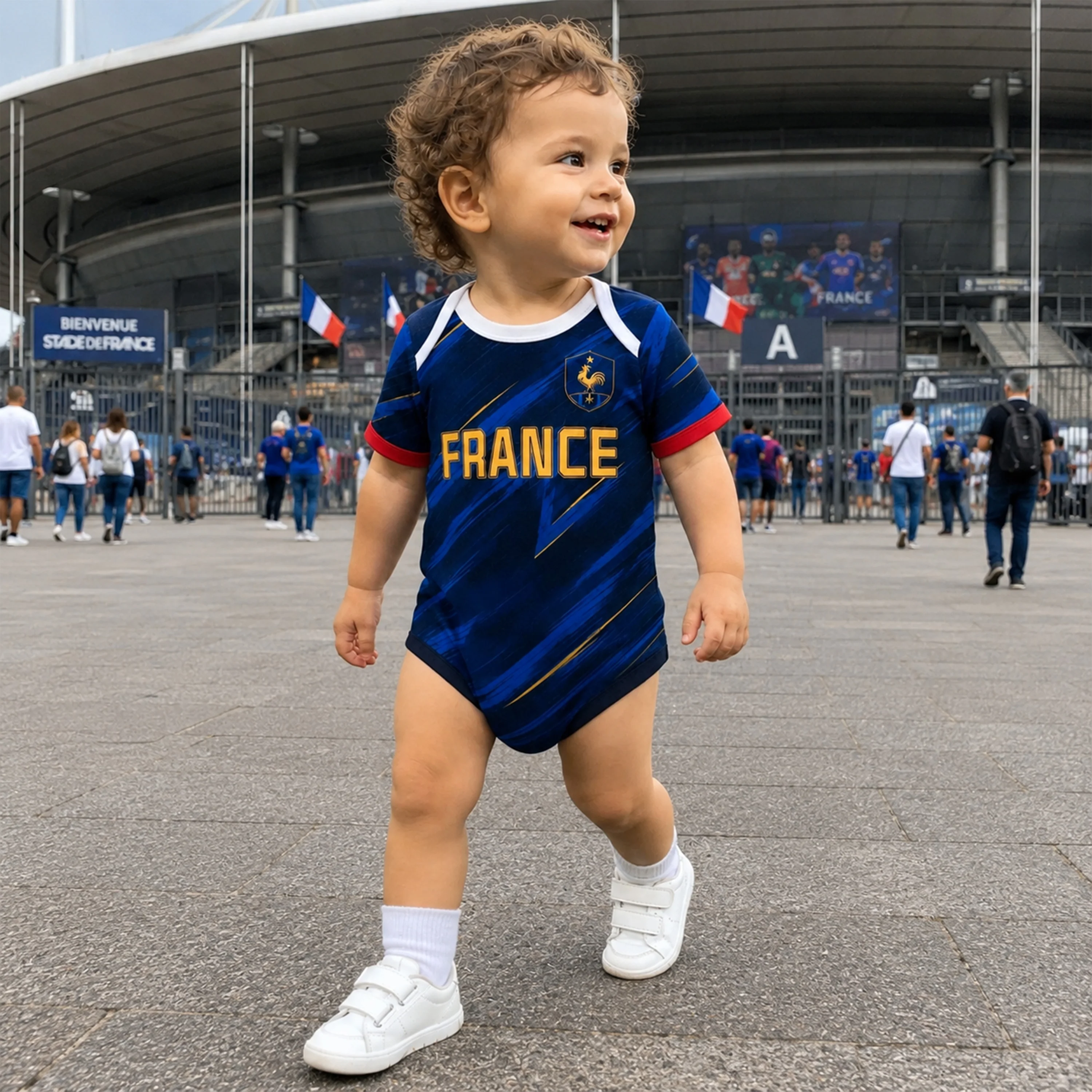 Personalized Name USA 2026 Soccer Baby Onesie - Gift For Sport Lovers LM32 669421 - Image 3